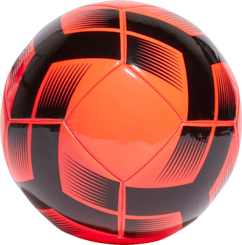 Piłka nożna Adidas Starlancer Club Ball IA0973 rozmiar №4 Pomarańczowa (4066759380851)