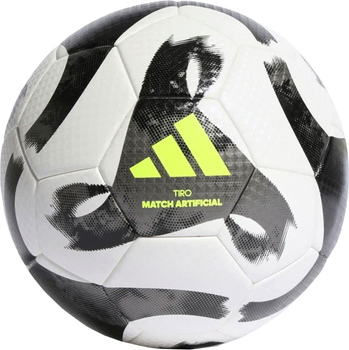 Футбольний м'яч Adidas Teamwear Tiro League Artificial Ground HT2423 розмір №4 Біло-чорний (4065432828543)