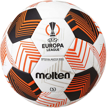 Футбольний м'яч Molten Fifa Official UEFA Europa League Acentec 23/24 F5U5000-34 розмір №5 Кольоровий (4570031007041)