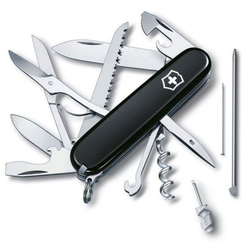 Ніж Victorinox Huntsman 91 мм Чорний (1.3715.3)