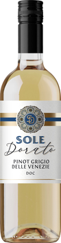 Вино Sole Dorato Pinot Grigio DOC біле сухе 0.75 л 12% (8050249370190)
