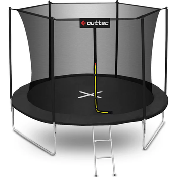 Батут OUTTEC Inside Net з внутрішньою сіткою 10 футів 305 см чорний