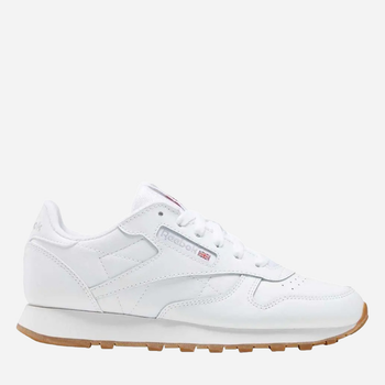 Buty sportowe damskie do kostki Reebok Classic Leather 100010472 39 Białe (4065422063695)