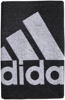 Рушник Adidas 50 x 100 см Чорно-білий (4059807282993)