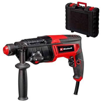 Перфоратор Einhell TC-RH 800 4F, SDS+, 800Вт, 2.6Дж, кейс (m405329)