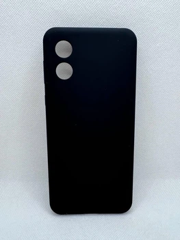 Чохол Silicone Cover Full Camera для Motorola Moto E13 Чорний