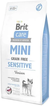 Сухой корм Brit Care Mini GF Sensitive для собак миниатюрных пород с чувствительным пищеварением оленина 7 кг (170778)