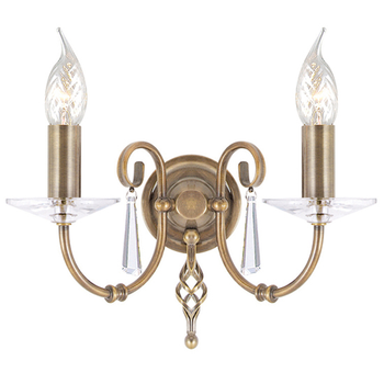 Светильник настенный ELSTEAD AEGEAN AG2 AGED BRASS