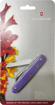 Ніж Victorinox садовий Floral Фіолетовий (Vx39050.22B1)