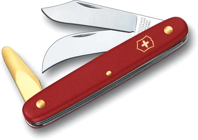Нож Victorinox садовий Budding-Pruning 3 Красный (Vx39116.B1)