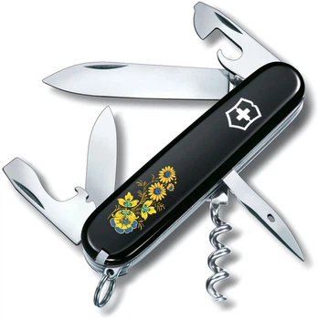 Ніж Victorinox Spartan Ukraine Чорний (Vx13603.3_T1050u)
