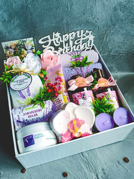 Подарунковий бокс для жінки Ніжність Beauty Box Подарунок дівчині, мамі, подрузі на день народженння