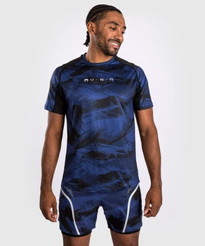 Тренировочная футболка Venum Electron 3.0 Dry-Tech T-shirt Navy (VENUM-04543-018-XXL)