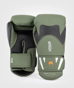 Боксерские перчатки Venum Challenger 4.0 Boxing Gloves Khaki Black (VENUM-05141-200-12oz)