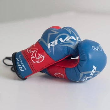 Брелок Rival Mini Boxing Gloves Leather (RMBGL-Blue/Red)