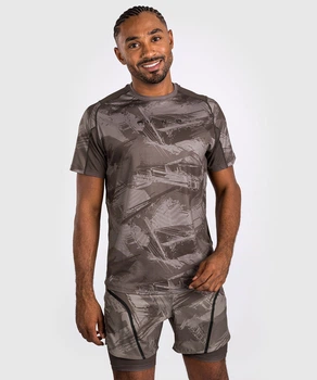 Тренировочная футболка Venum Electron 3.0 Dry-Tech T-shirt Sand (VENUM-04543-040-S)