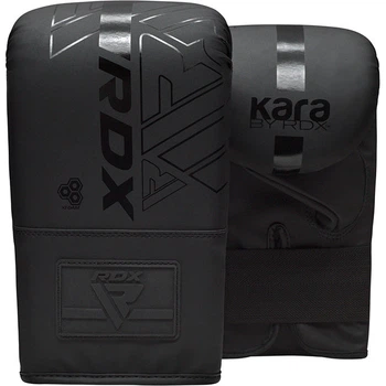 Снарядные перчатки RDX F6 Kara Boxing Bag Gloves Black (BMR-F6MB)