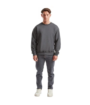 Пуловер Fruit of the loom Classic set-in sweat M Темно-сірий (62-202-0)