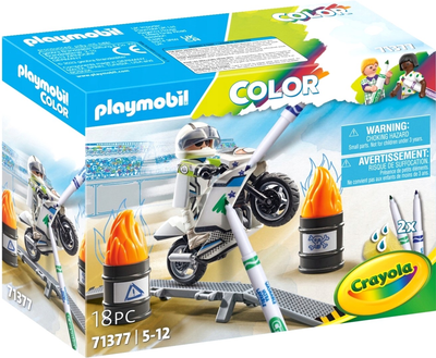 Zestaw Playmobil Color Motocykl (4008789713773)