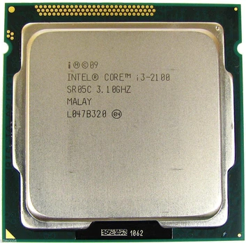 Процессор Intel Core I3-2100 s1155 Б/У