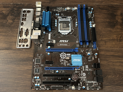 Материнская плата MSI Z97 PC Mate (s1150, Intel Z97) Б/У