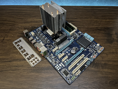 Игровой комплект Материнская плата GIGABYTE + AMD FX 8320 + 16Gb DDR3 Б/У