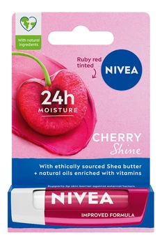 Бальзам-уход для губ NIVEA Cherry Shine 4.8 г (4006000002071)