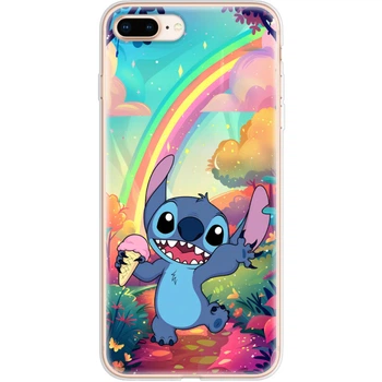 Силиконовый Чехол с Картинкой для IPhone 7 Plus Принт (Stitch, Стич) (26206-ysm028)
