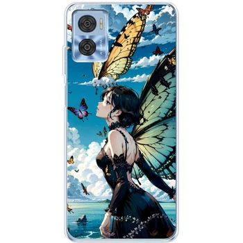 Силіконовий Чохол з Картинкою для Motorola E22 Принт (Аніме, Anime) (45550-ysm029)