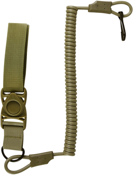 Тренчик/пістолетний шнур Kombat UK Tactical Pistol Lanyard (kb-tpl-coy)