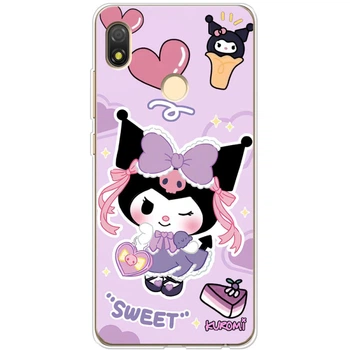 Силиконовый Чехол с Картинкой для Tecno Pop 3 Принт (Куроми, Kuromi) (44375-ysm030)