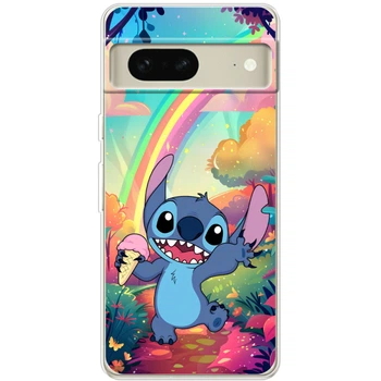 Силиконовый Чехол с Картинкой для Google Pixel 7 Принт (Stitch, Стич) (46062-ysm028)