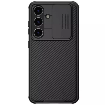 Карбонова накладка Nillkin CamShield Pro на Samsung Galaxy S25 FE Black