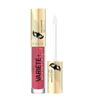 Помада рідка матова з гіалуроновою кислотою EVELINE VARIETE PERFECT MATTE LIP INK N 06 0747