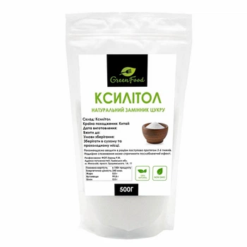 Ксилитол (ксилит) Китай 500 грам GreenFood