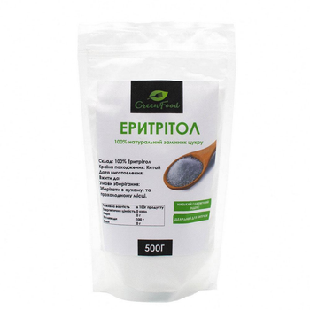 Еритритол 500 грам GreenFood
