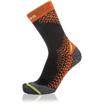 Носки трекинговые LOWA SL Performance Mid 43-44 черно-оранжевые (LS0408-0920_43-44) унисекс