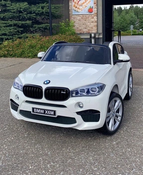 Детский двухместный электромобиль Bambi BMW X6M JJ2168EBLR-1 White (JJ2168EBLR)