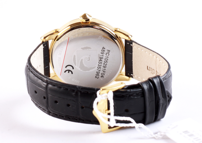 Часы Pierre Cardin PC105291F04 в золотистом и черном цвете.