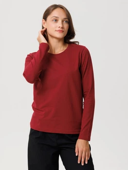 Лонгслів довгий жіночий НатаЛюкс 41235891652 XL Бордовий (4123589165251)