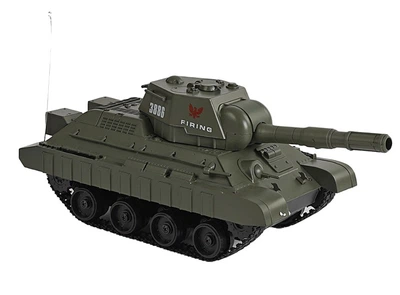 Танк на радіокеруванні Battle Tank, стріляє пульками, звукові ефекти, пульт 27 MHz. Hakki (4399)