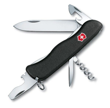 Комплект Victorinox Нож Nomad-Pickniker 0.8353.3 + Чехол для ножа универсальный на липучке + Фонарик