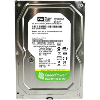 Жесткий диск 3.5" WD AV-GP IntelliPower 500GB SATA 3 32MB (WD5000AUDX) [106843]