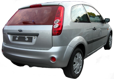 Ford Fiesta 2002-2008 Заднє скло (з обігрівом, 3D HB) 61240A PILKINGTON (Великобританія)