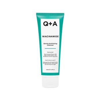 Гель Q+A Niacinamide Gentle Exfoliating Cleanser з ніацинамідом для м'якого відлущування шкіри обличчя, 125 мл