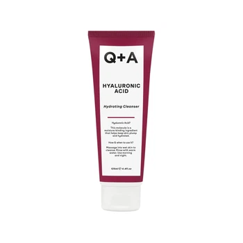Гель Q+A Hyaluronic Acid Cleanser Gel с гиалуроновой кислотой для увлажняющего очищения кожи лица, 125 мл