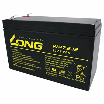 Акумуляторна батарея для ДБЖ Long 12В 7.2 Ач (WP7.2-12) WP7.2-12