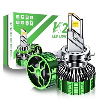 Лампа LED H1 радіатор+кулер 190w/17200lm K22 7055 Chip 6000K/IP68/12-24v(Canbus)+500%