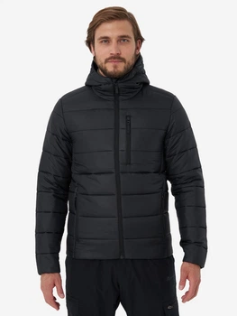 Куртка демисезонная с капюшоном мужская Outventure Men's jacket 129944-99 46 Черная (0990054549290_2999001175467)