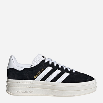 Tenisówki damskie na platformie adidas Originals Gazelle Bold HQ6912 (6.5UK) 40 Czarne (4066748973743)